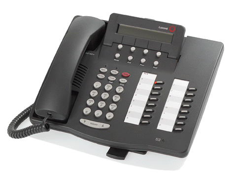 Avaya Lucent AT&T Office Handset Coil Cord - 25' Charcoal Gray, 1-Line, Corded